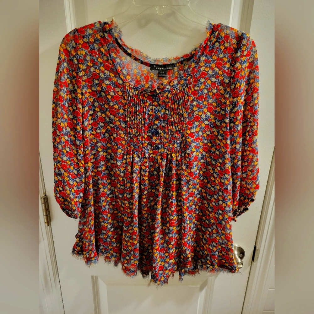 Floral blouse